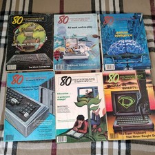 Vtg Lot of 6 Issues 80 Micro