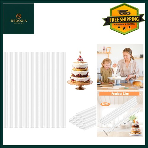 Cake dowels support rods - cake,