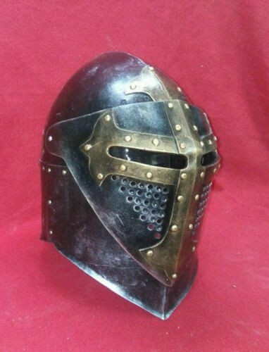 Medieval black antique knight - black,