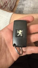 GENUINE PEUGEOT 2 BUTTON REMOTE FLIP KEY FOB 207 307 308 407 ETC TESTED E154554!