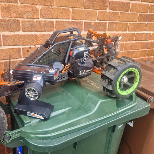 Large petrol baja 5b - petrol, rc