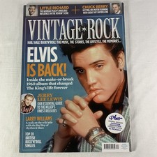 Vintage Rock Magazine April/May 2025 Elvis, Jerry Lee Lewis, Little Richard