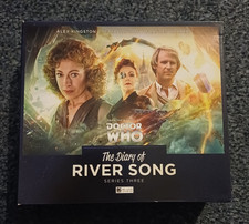 DOCTOR WHO THE DIARY OF RIVER SONG SERIES THREE 3 Audio CD Big Finish Box Set