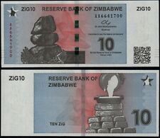 ZIMBABWE 10 ZIG (P NEW) 2024