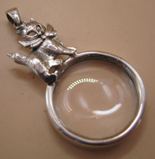 English sterling silver cat - silver,