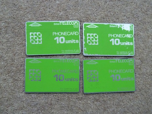 British telecom phonecards - british,