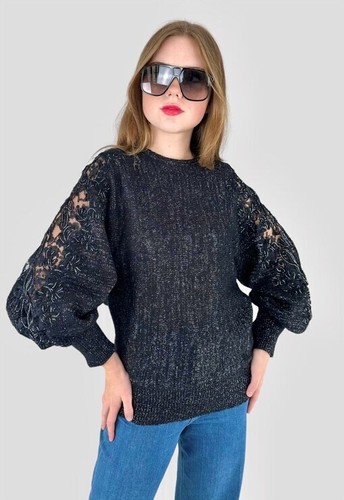 Vintage black batwing - vintage,