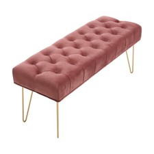 Modern Velvet Upholstered