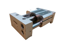 SMC NCDY2S25H-0200B-F7 Air Pneumatic Double Rod Slide Cylinder 1" Bore 2" Str