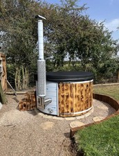 Hot Tub With Wood fired