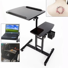 Collapsible Adjustable Workstation Tray Desk Portable for Tattoo & Laptop