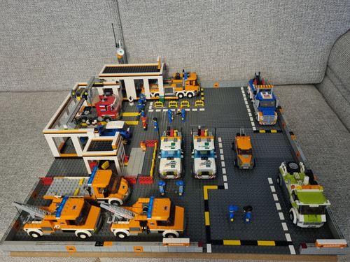 Lego city garage 7642 complete - city,