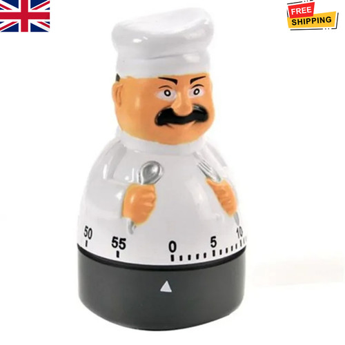 Novelty happy chef timer - happy,