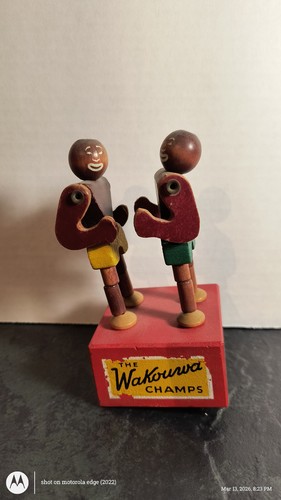 Vintage wooden push - push, /