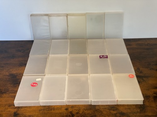 Empty vhs video tape - 20,