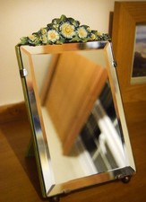 Art deco freestanding barbola - freestanding,