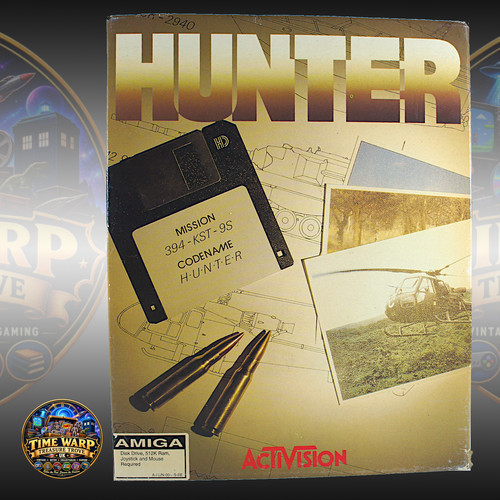 Hunter commodore amiga 500 - amiga, 600