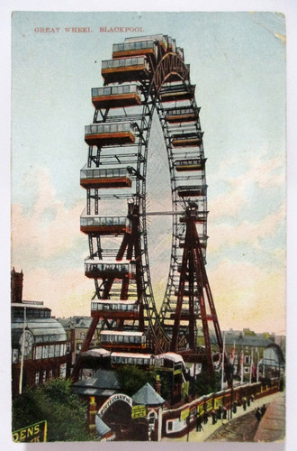 Edwardian 1909 great wheel - edwardian,