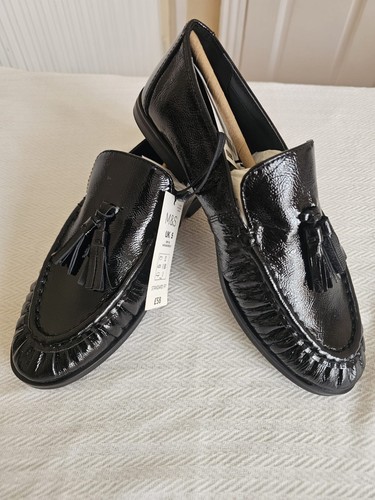 Ladies size black patent - ladies,