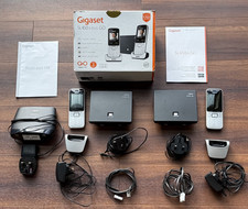 GIGASET SL450A DUO GO Cordless Phone, Answer Machine + REPEATER HX RANGE EXTEND