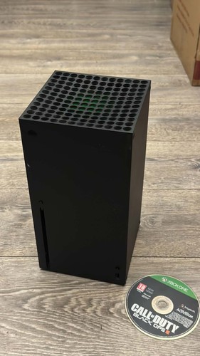 Xbox series black - black, console