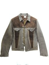 Rare Levi’s Big E Brown 1950s Leather Suede Shorthorn 557 Jacket