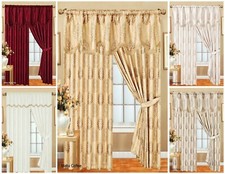 Luxury Jacquard Pencil Pleat