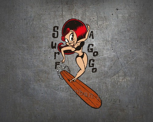 Surf decal sticker - surf,