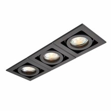 SAXBY XENO Black GU10 Recessed