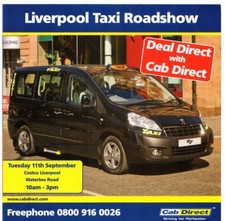 Peugeot E7 Expert Cab Direct Liverpool Roadshow 2012 UK Market Foldout Brochure 