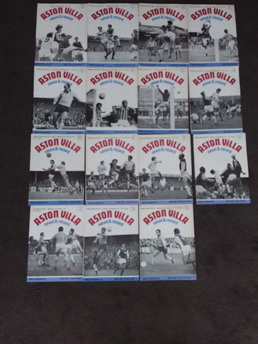 Aston villa 1971 all - 1971, 'home'