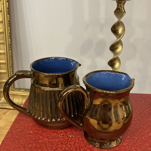 Beautiful luster ware pair - ware, of