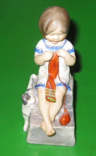 Vintage royal worcester figure - vintage,