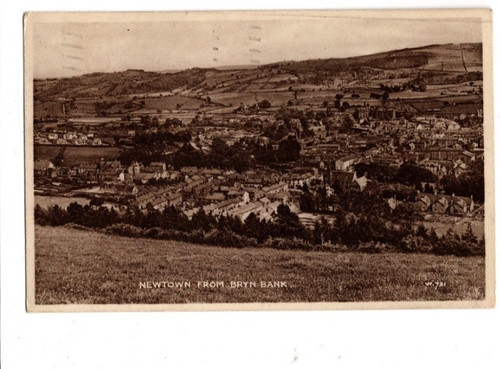 Newtown from bryn bank - from,