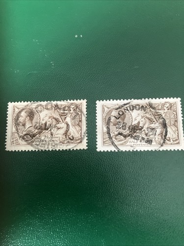 King george 6d seahorse - v, 2/6d
