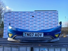 HONDA CIVIC HATCHBACK 3DR MK8 2007 TYPE S TYPE-S  GT BLUE FRONT BUMPER MARKS