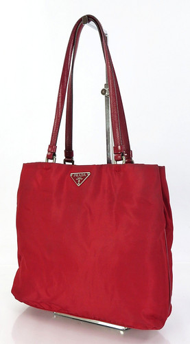 Authentic prada red nylon - authentic,