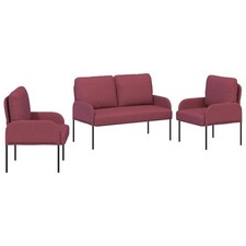 Sofa Sets with Cushion 3 pcs