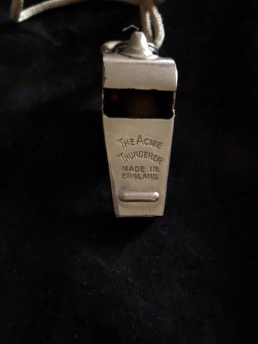 Vintage acme thunderer whistle - vintage,