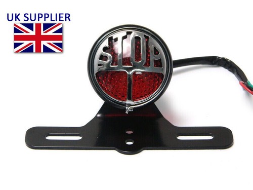Led braked stop tail light - stop,