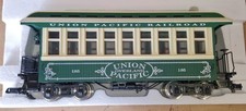 USA TRAINS G SCALE OBSERVATION CAR COACH GARDEN RAILWAY METAL WHEELS & LIGHTS