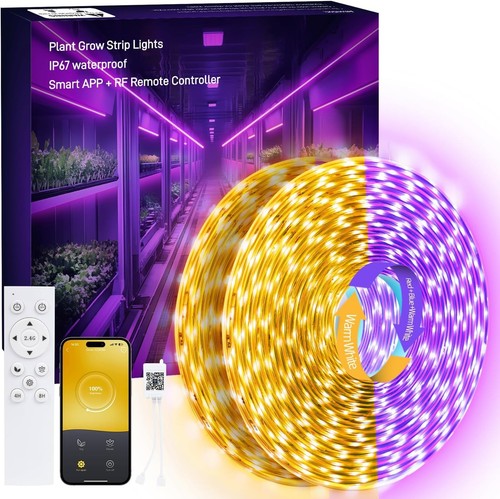 Led grow light strips - grow, 100ft