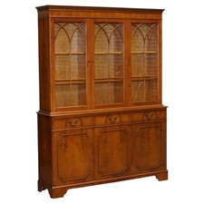 VINTAGE ENGLISH BURR YEW WOOD