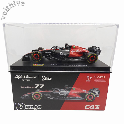 Burago alfa romeo f1 - burago, c43