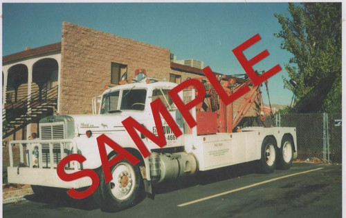 Mack model tow truck - mack,
