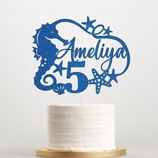 Personalised Sea Horse Cake