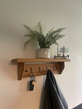 Wooden coat rack - rack, and