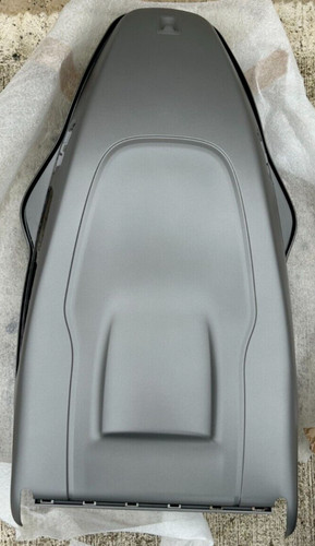 Silver porsche backrest shell - silver,