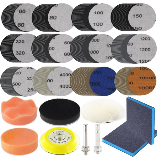 120pcs sand paper inch - paper, 3