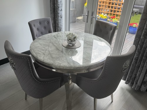 Luxury marble dining table 4 - marble,